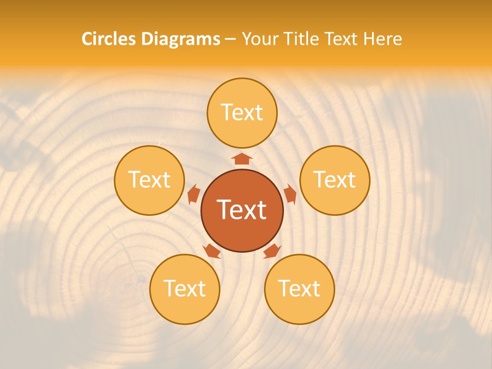 Cut Circle Process PowerPoint Template
