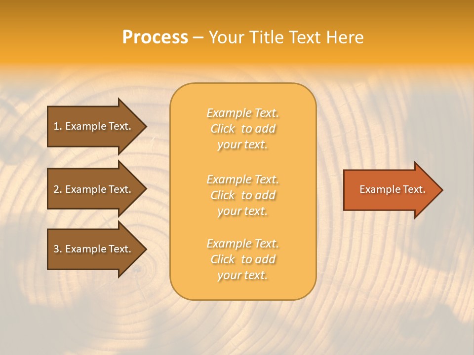 Cut Circle Process PowerPoint Template