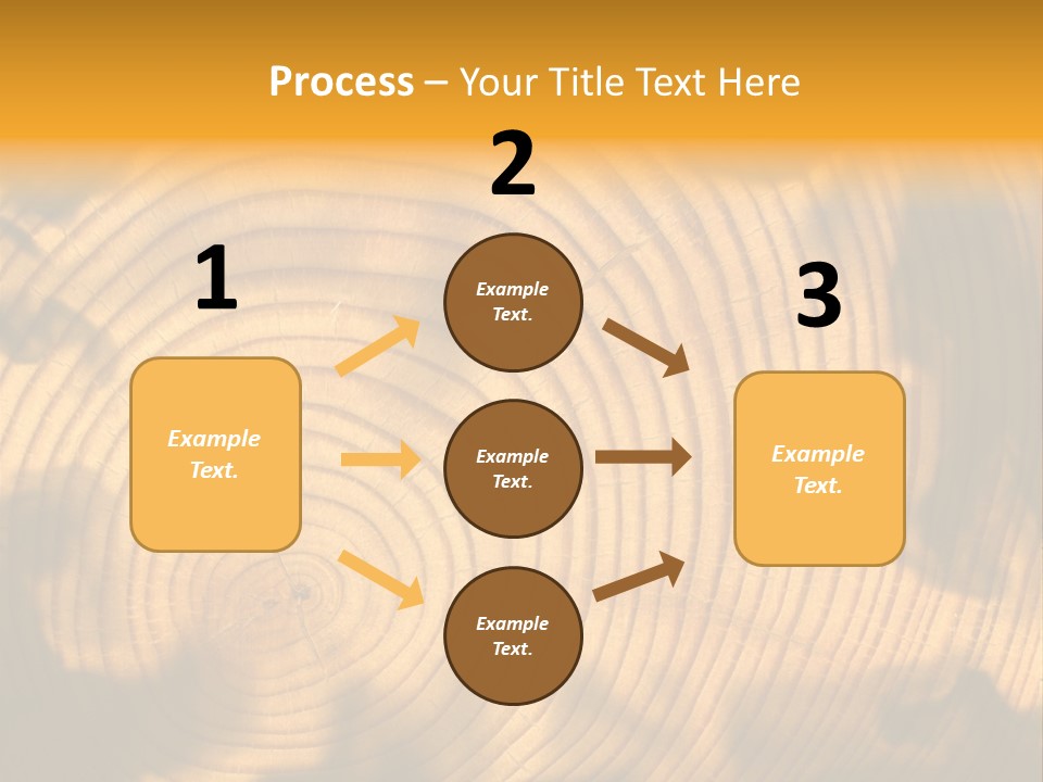 Cut Circle Process PowerPoint Template
