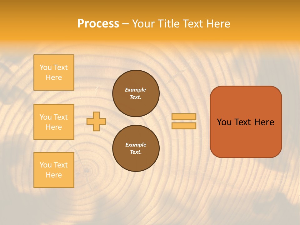 Cut Circle Process PowerPoint Template