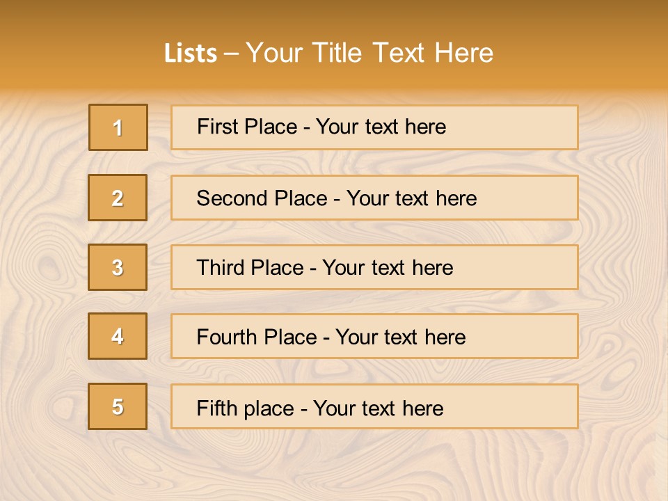 Section Circle Textured PowerPoint Template