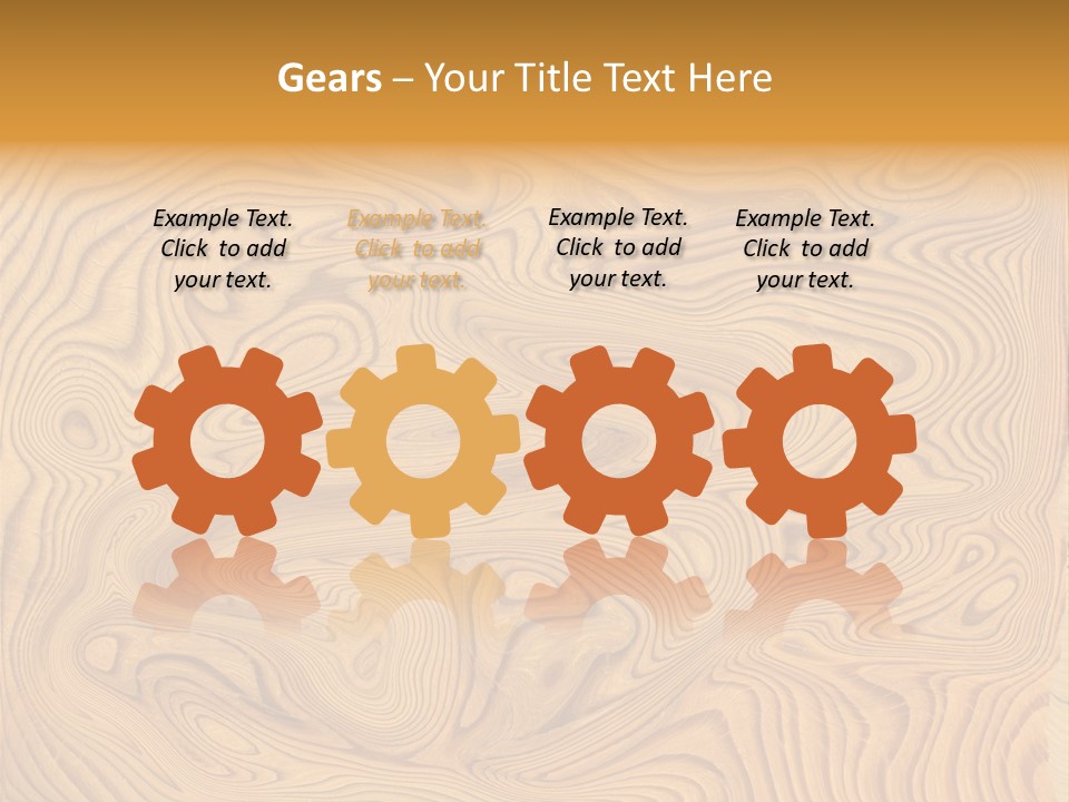 Section Circle Textured PowerPoint Template