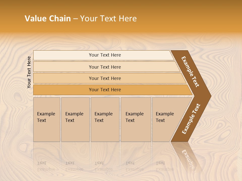 Section Circle Textured PowerPoint Template