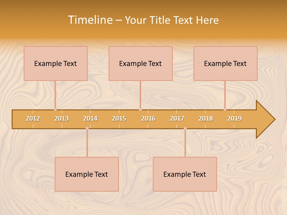 Section Circle Textured PowerPoint Template