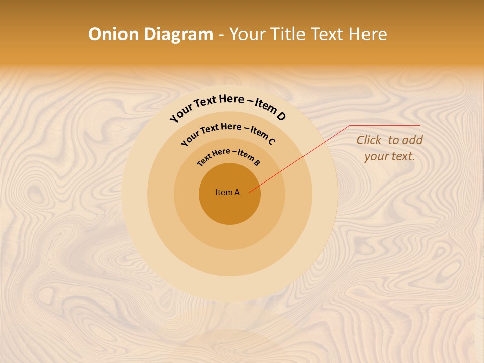 Section Circle Textured PowerPoint Template