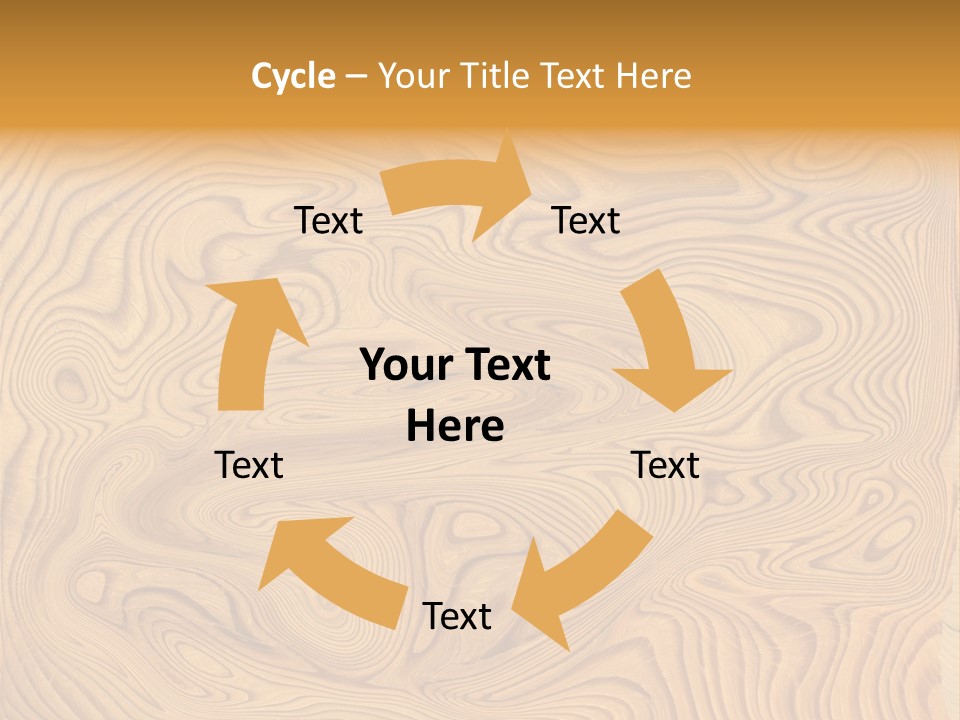 Section Circle Textured PowerPoint Template
