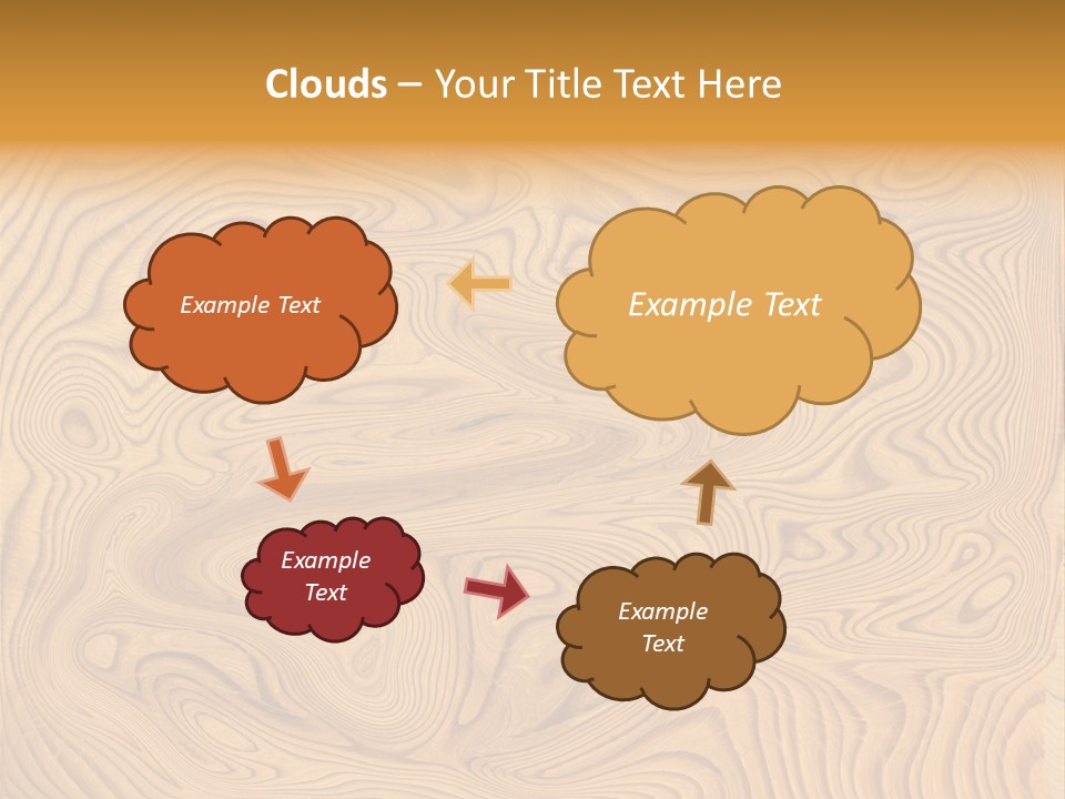 Section Circle Textured PowerPoint Template