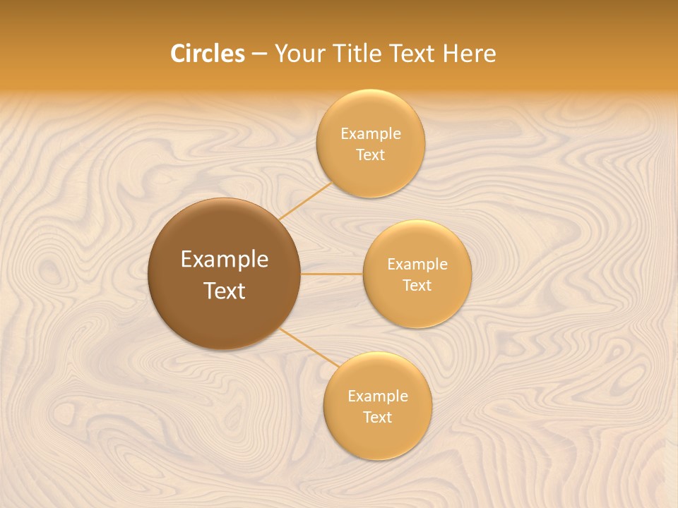 Section Circle Textured PowerPoint Template