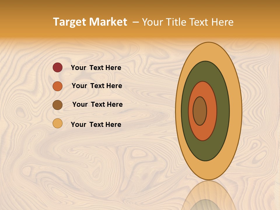 Section Circle Textured PowerPoint Template