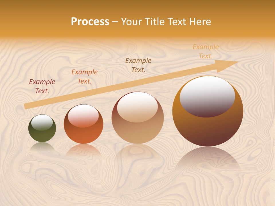 Section Circle Textured PowerPoint Template