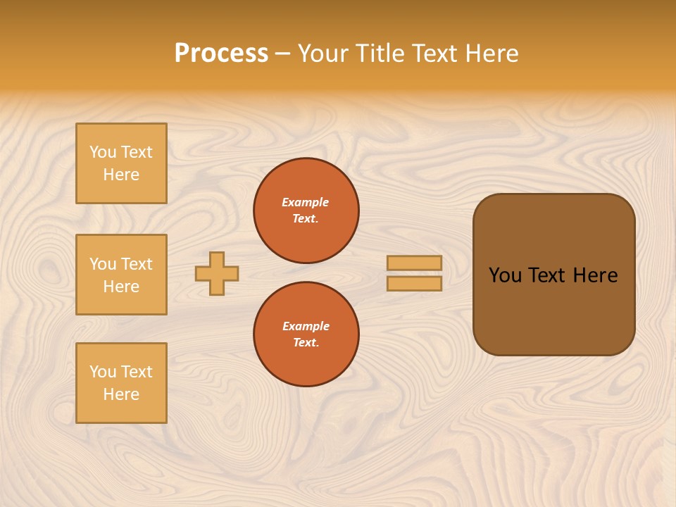 Section Circle Textured PowerPoint Template