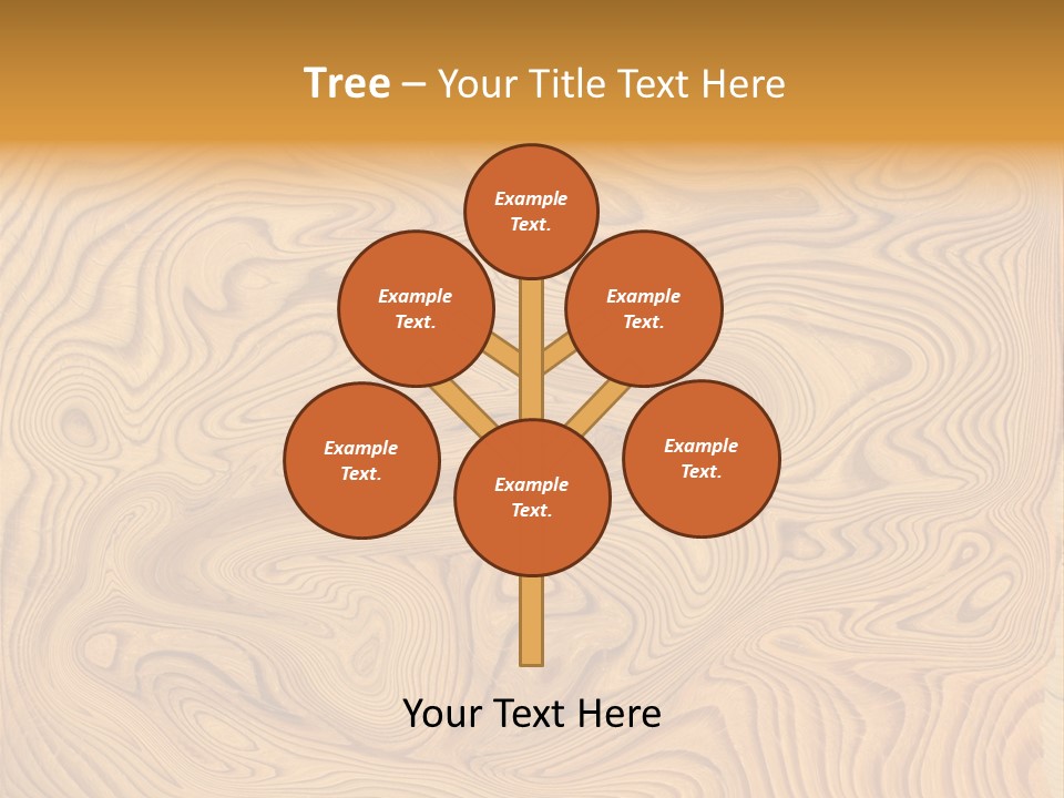 Section Circle Textured PowerPoint Template