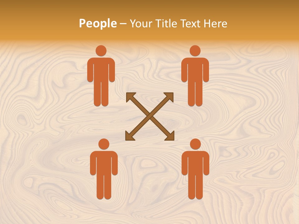 Section Circle Textured PowerPoint Template