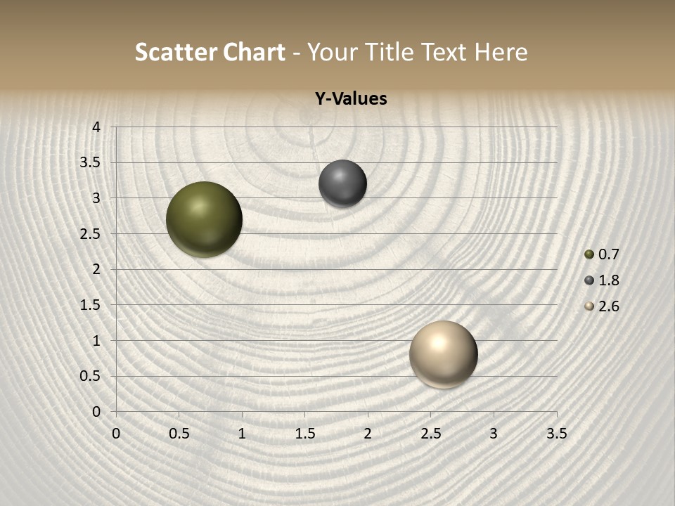 Circle Wooden Backgrounds PowerPoint Template