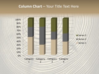 Circle Wooden Backgrounds PowerPoint Template