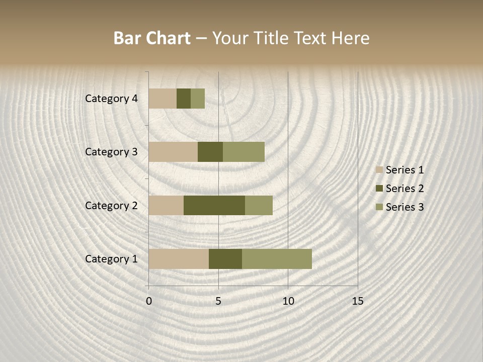 Circle Wooden Backgrounds PowerPoint Template