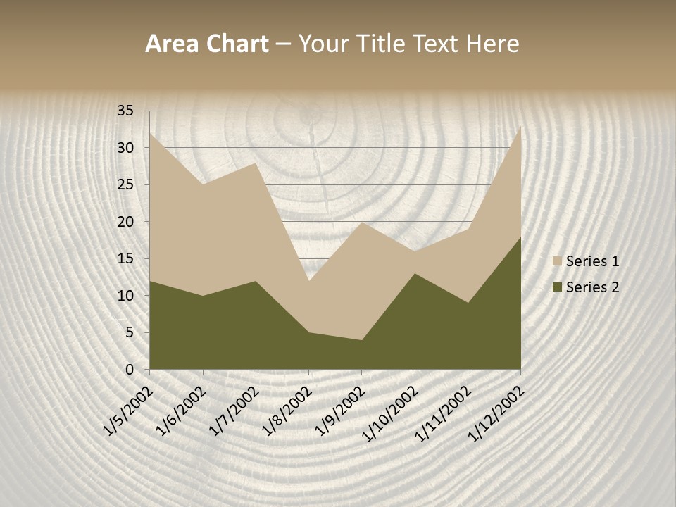 Circle Wooden Backgrounds PowerPoint Template