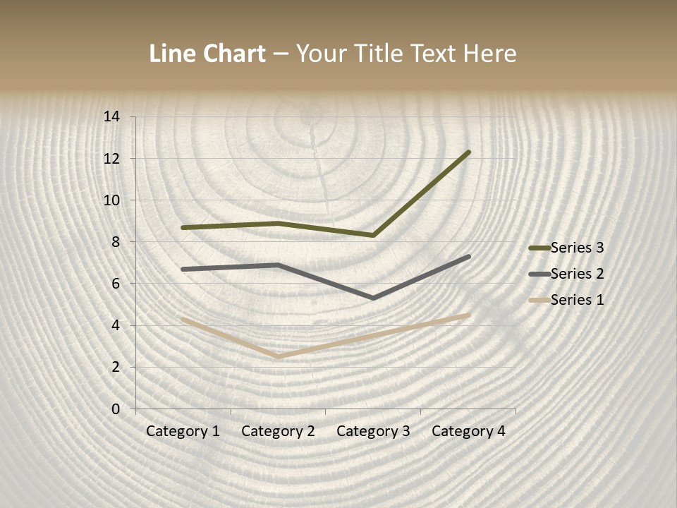 Circle Wooden Backgrounds PowerPoint Template