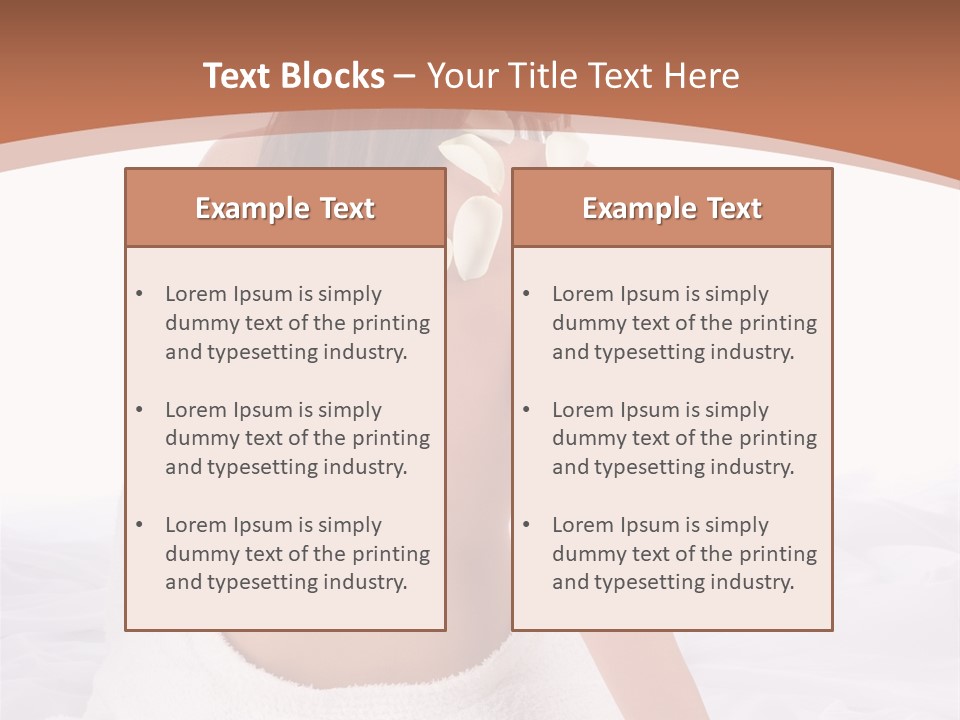 Petal Recovery Soap PowerPoint Template