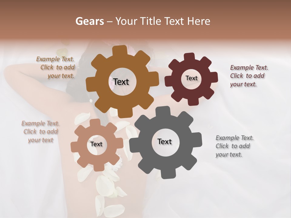 Decoration Care Petal PowerPoint Template