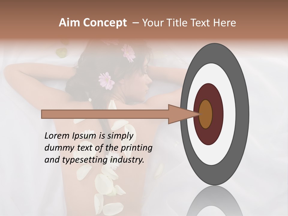 Decoration Care Petal PowerPoint Template