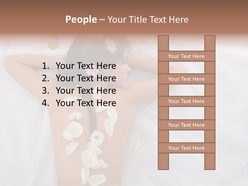 Decoration Care Petal PowerPoint Template