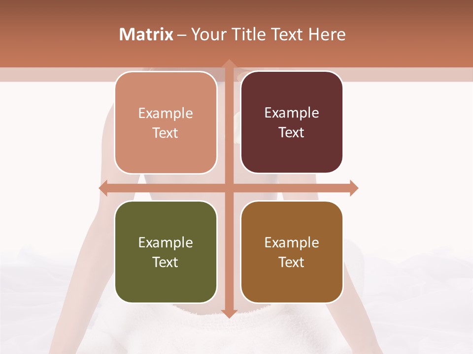 Treatment Aromatherapy Herb PowerPoint Template