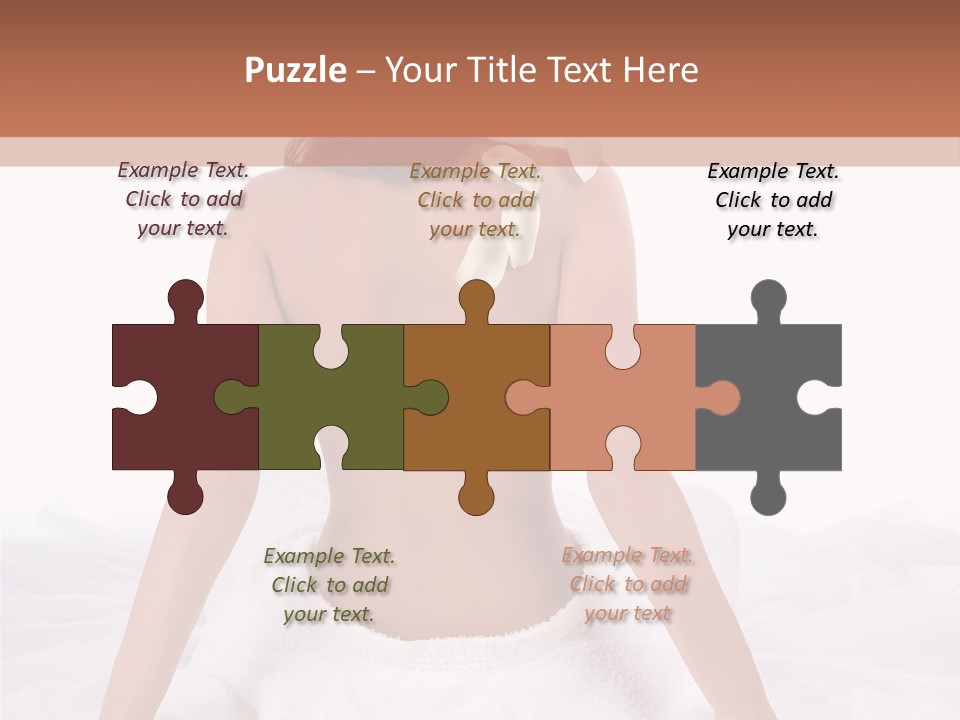 Treatment Aromatherapy Herb PowerPoint Template