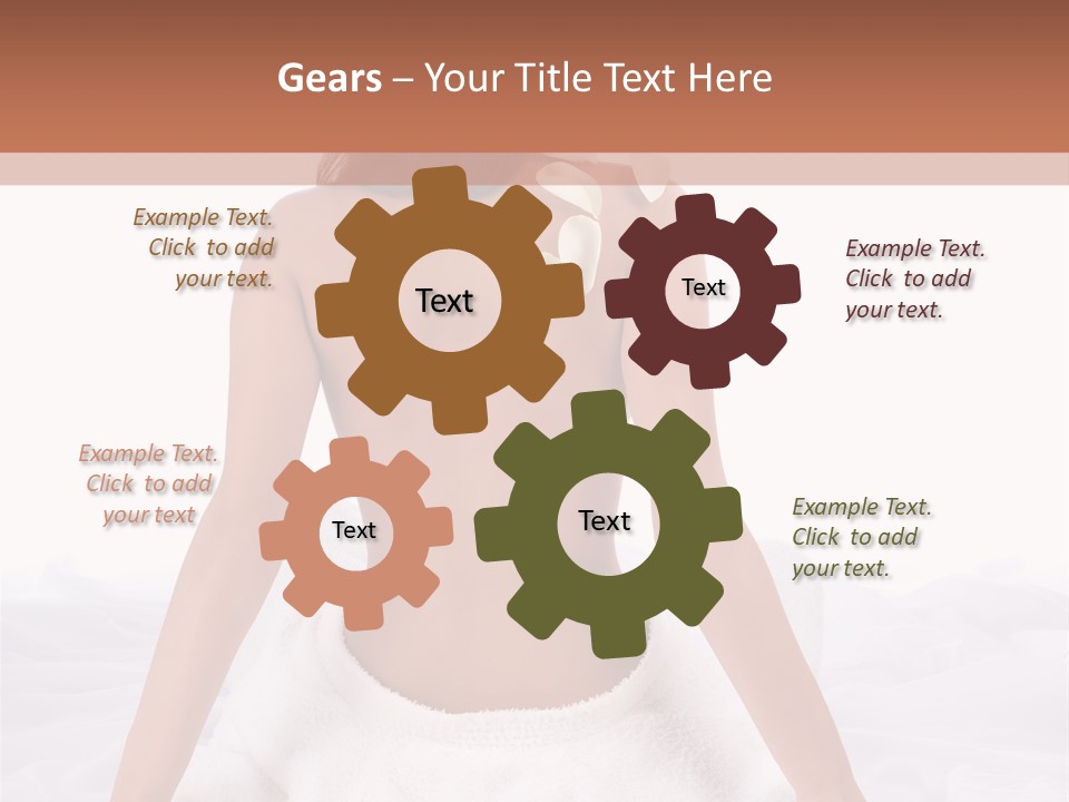 Treatment Aromatherapy Herb PowerPoint Template