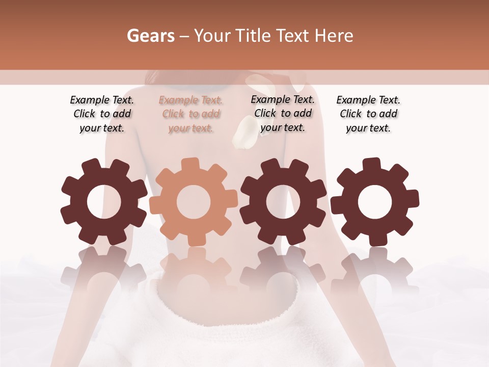 Treatment Aromatherapy Herb PowerPoint Template