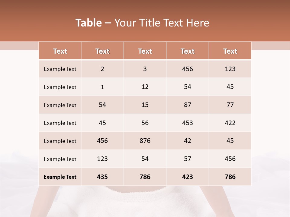 Treatment Aromatherapy Herb PowerPoint Template