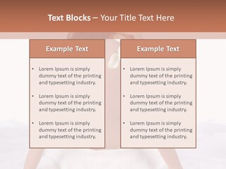 Treatment Aromatherapy Herb PowerPoint Template