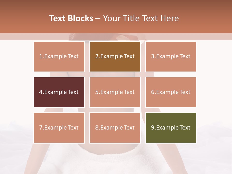 Treatment Aromatherapy Herb PowerPoint Template