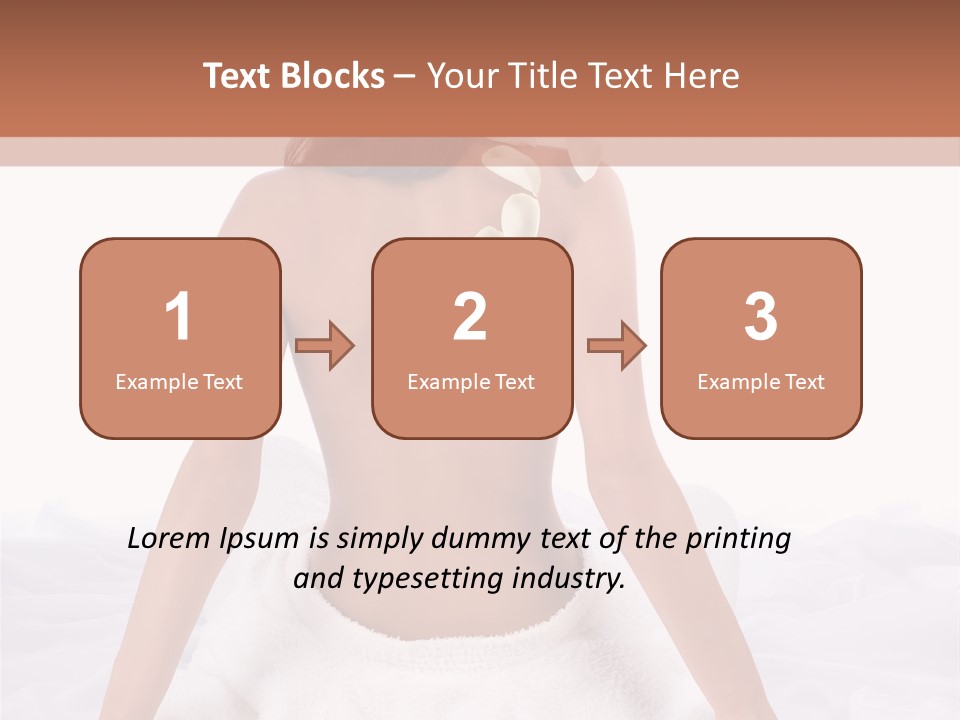 Treatment Aromatherapy Herb PowerPoint Template