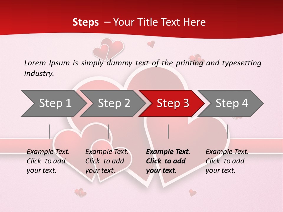 Art Amorous Greeting PowerPoint Template