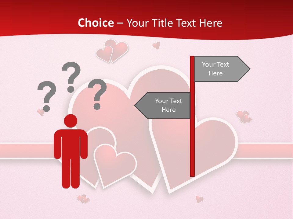 Art Amorous Greeting PowerPoint Template