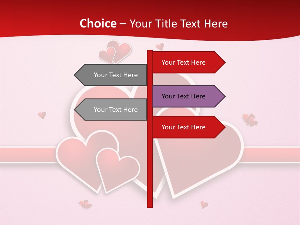 Art Amorous Greeting PowerPoint Template