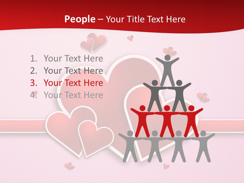 Art Amorous Greeting PowerPoint Template