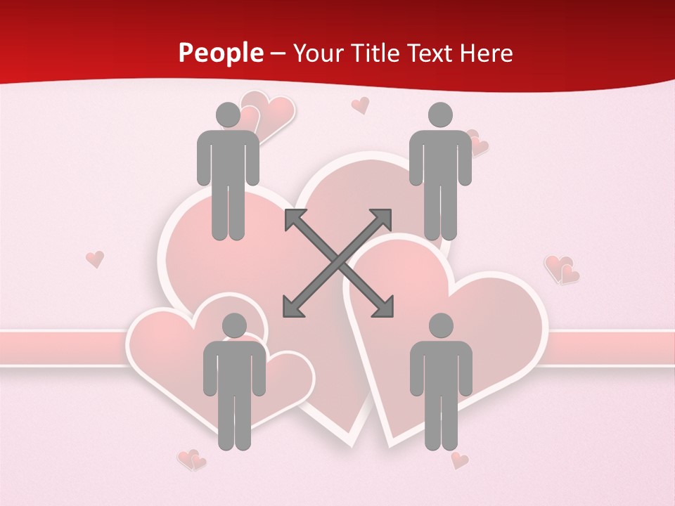 Art Amorous Greeting PowerPoint Template