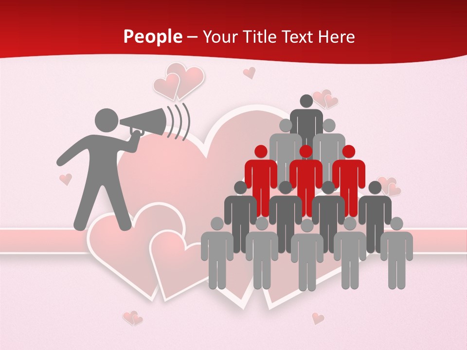 Art Amorous Greeting PowerPoint Template