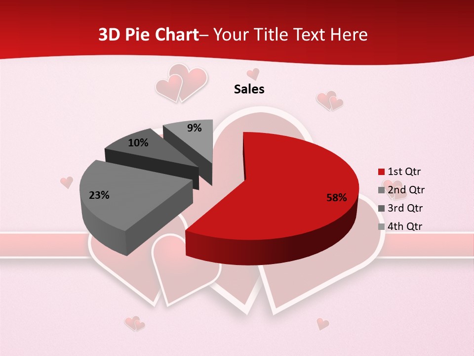Art Amorous Greeting PowerPoint Template