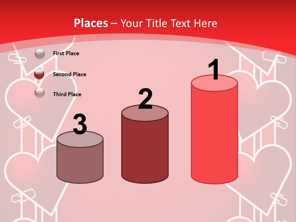 Amorous Greeting Word PowerPoint Template