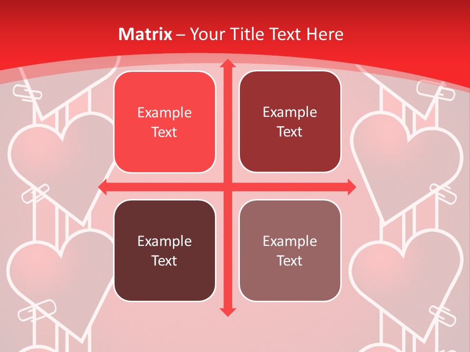 Amorous Greeting Word PowerPoint Template