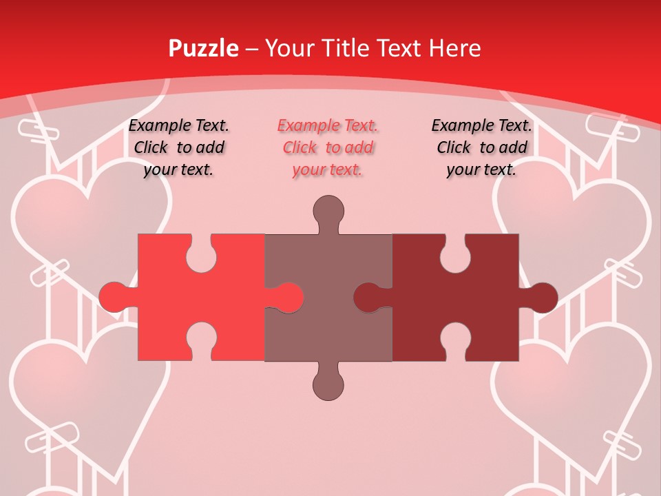 Amorous Greeting Word PowerPoint Template