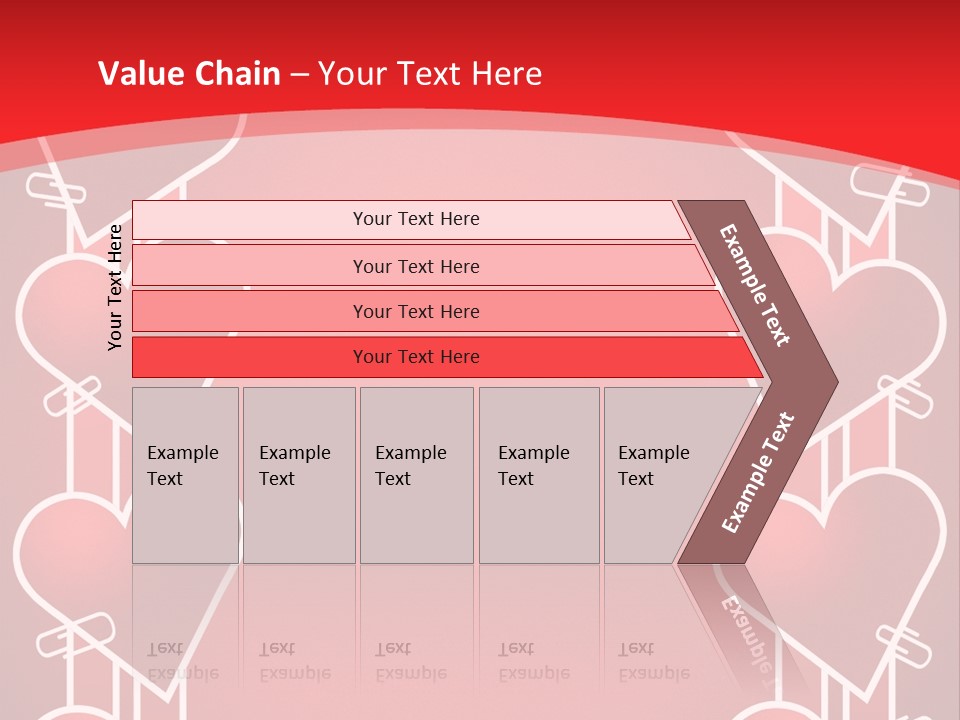 Amorous Greeting Word PowerPoint Template