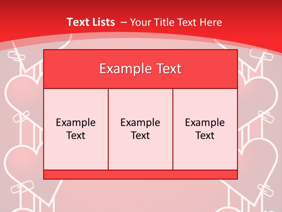 Amorous Greeting Word PowerPoint Template