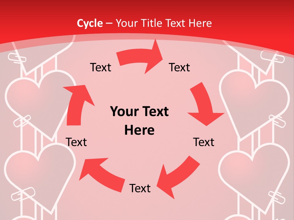 Amorous Greeting Word PowerPoint Template