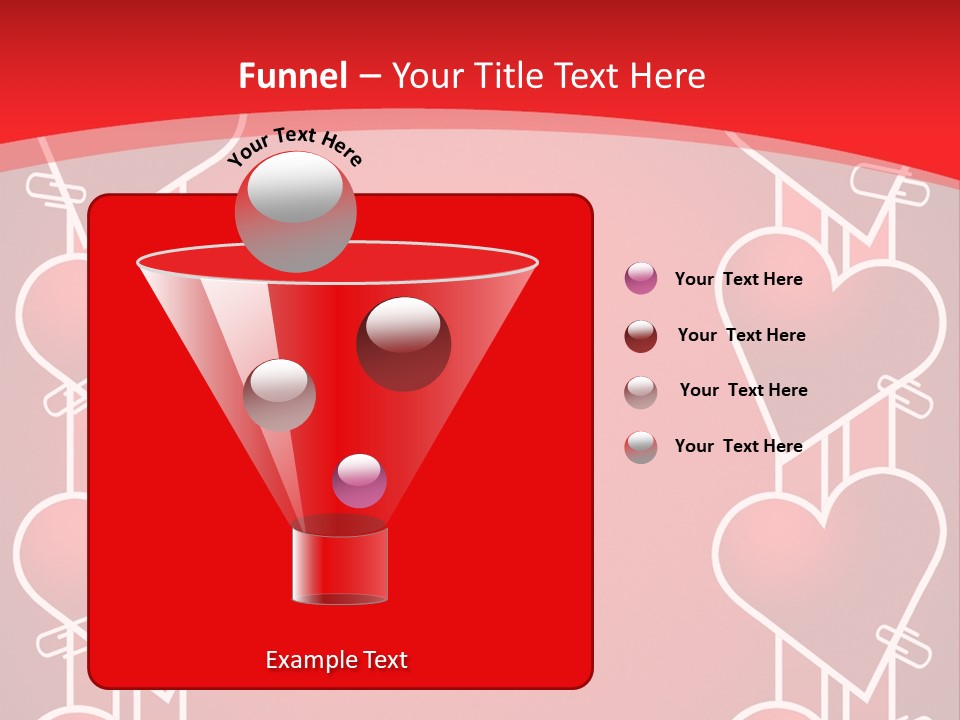 Amorous Greeting Word PowerPoint Template