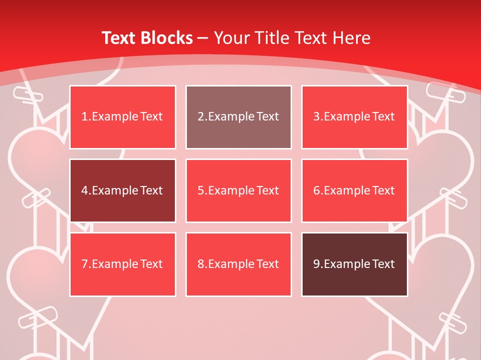 Amorous Greeting Word PowerPoint Template