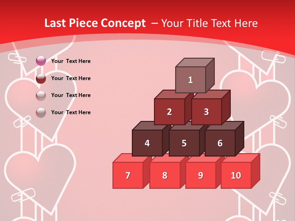 Amorous Greeting Word PowerPoint Template